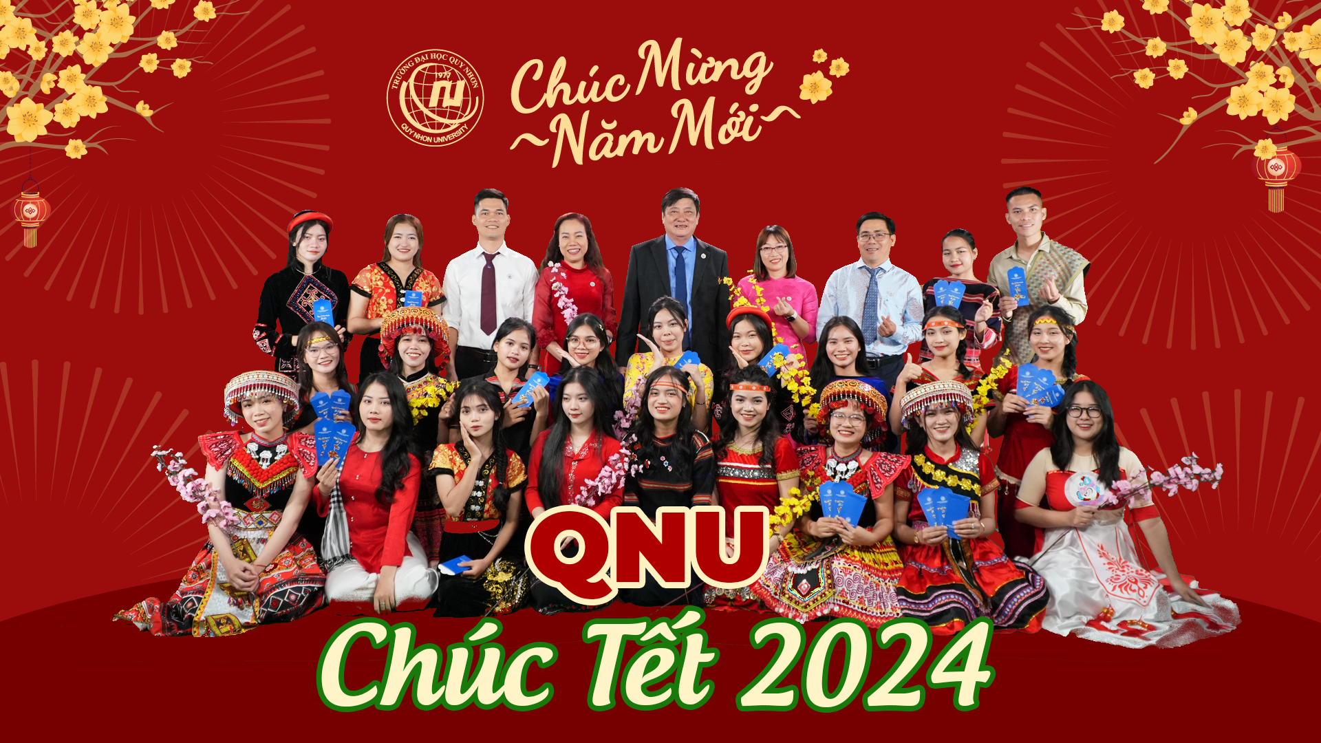 Thư Chúc mừng năm mới - Xuân Giáp Thìn 2024 của Hiệu trưởng Trường Đại học Quy Nhơn